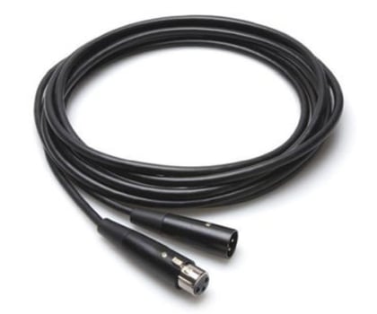 Kabel audio Hosa Kabel mikrofonowy ECONOMY XLRf – XLRm, 3m